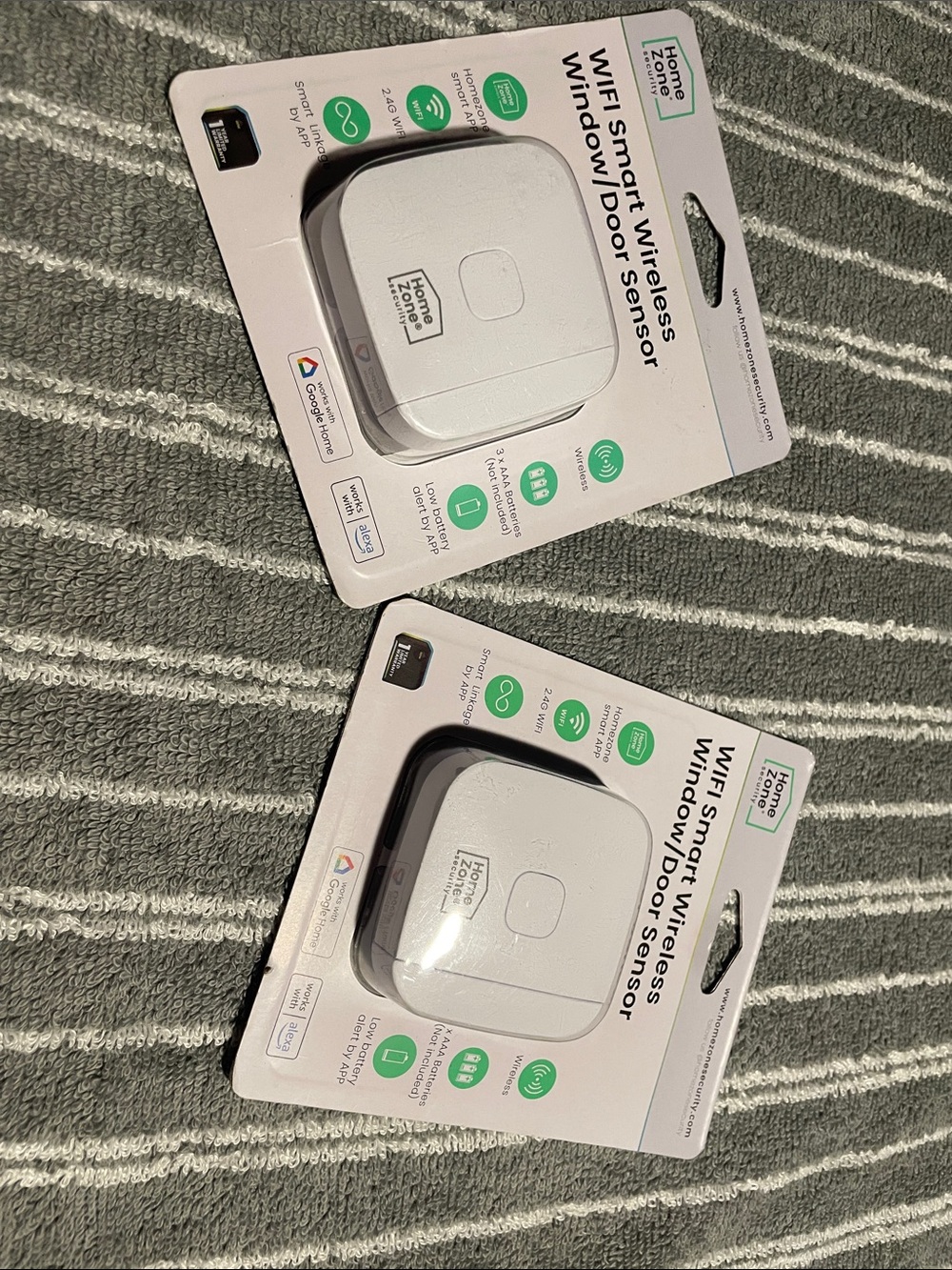 WiFi Smart Wireless Window/Door Sensor - White